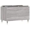 VidaXL Armoire à disques sonoma gris 74,5x38x48 cm bois d'ingénierie 831722