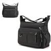 Oxfords Toted Bag for Men Shoulder Crossbody Handbag with Multi Pockets Zipper for Work Office Travel and Daily Use