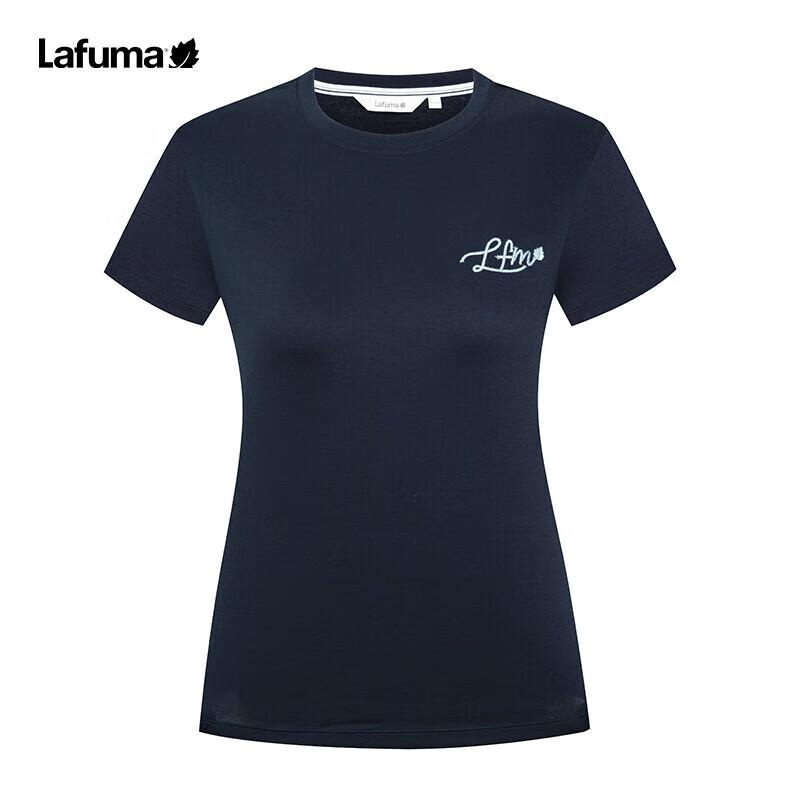 LAFUMA Women s Pure Cotton Round Neck Short Sleeve T-Shirt LFTS3BS37 160/80A (36)