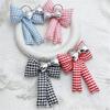 Fashionable Phone Charm Unique Bowknot Keychain Trendy Butterfly Bows Pendant Keyring Ornament Accessory for Purse Bag