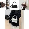 Trendy Pu Leather Shoulder Bag Fashionable 2024 Spring Women Crossbody Bag