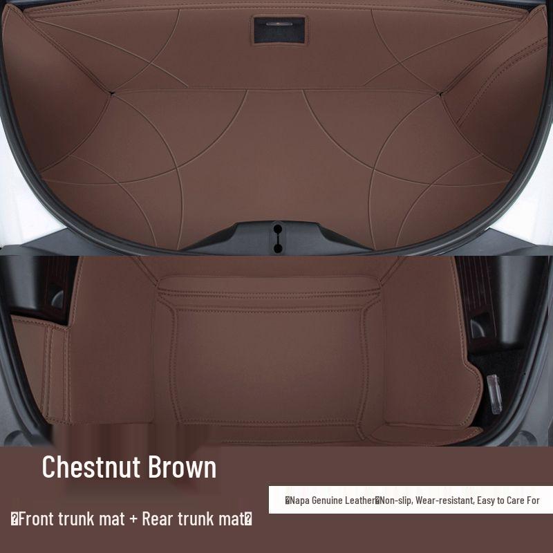 Tappetini Eco-friendly per Bagagliaio e Vano Portaoggetti Anteriori per Kit Carrozzeria Porsche 718 Boxster 2016-2025