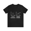 Paranormal Distribution T-Shirt Humorous Women Fashion Funny Math Teacher Shirt Summer Crewneck Short Sleeves