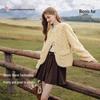 Xiangying Faux Fur Winter Thickened Plush Coat