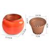 Hydroponic Plants Pot Self Watering Flowerpot Indoor Mini Succulent Planter Tabletop Vase Self-watering Home Office Bonsai Decor