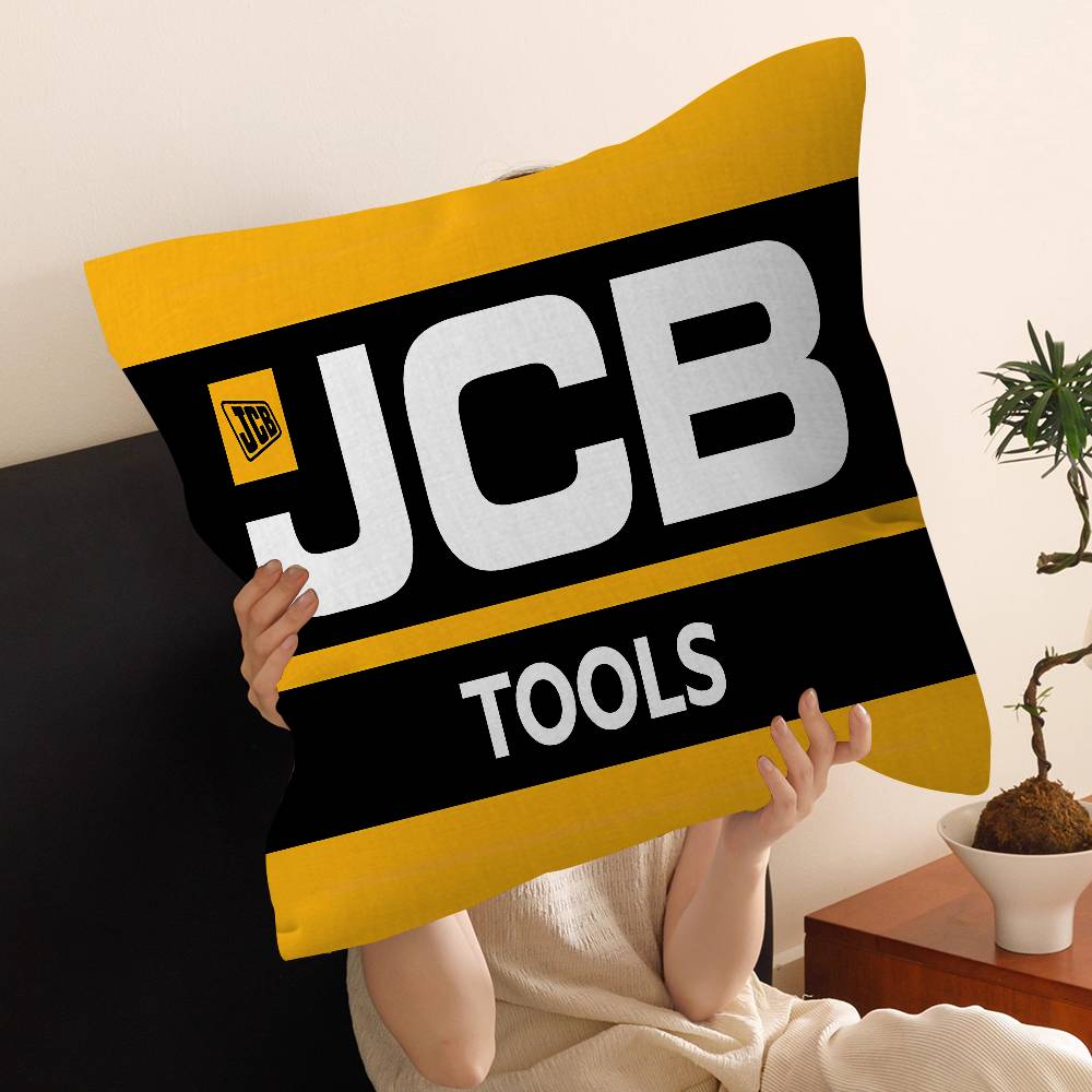 J-Jcbs Logo Kissenbezug Design Kissenhülle Dekor Feiertagsdekorati