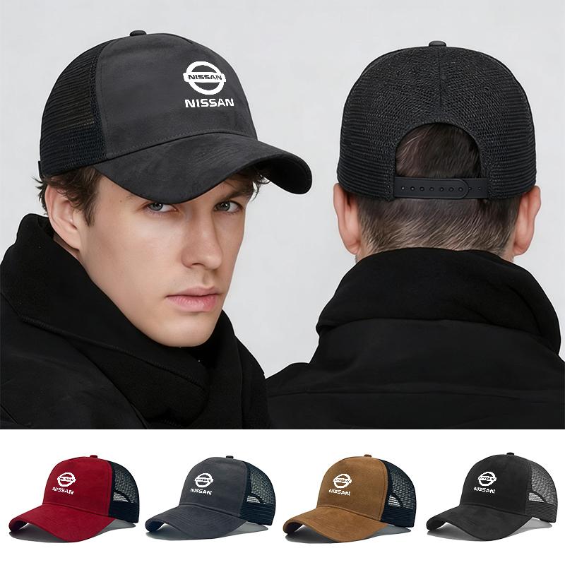 High-Grade Car Cotton Adjustable Baseball Hat Outdoor Accessory For Nissan Juke Qashqai Pulsar Sentra Patrol Nismo Rogue Almera