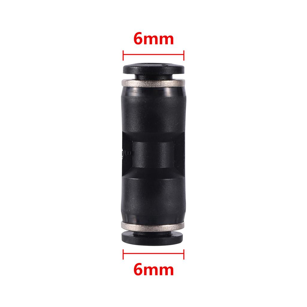 6/8/10mm Pneumatic Pipe Slip-lock Quick Connectors Straight Elbow Tee Y-shape 3-way Garden Lawn Misting Cooling Joints 3/10Pcs
