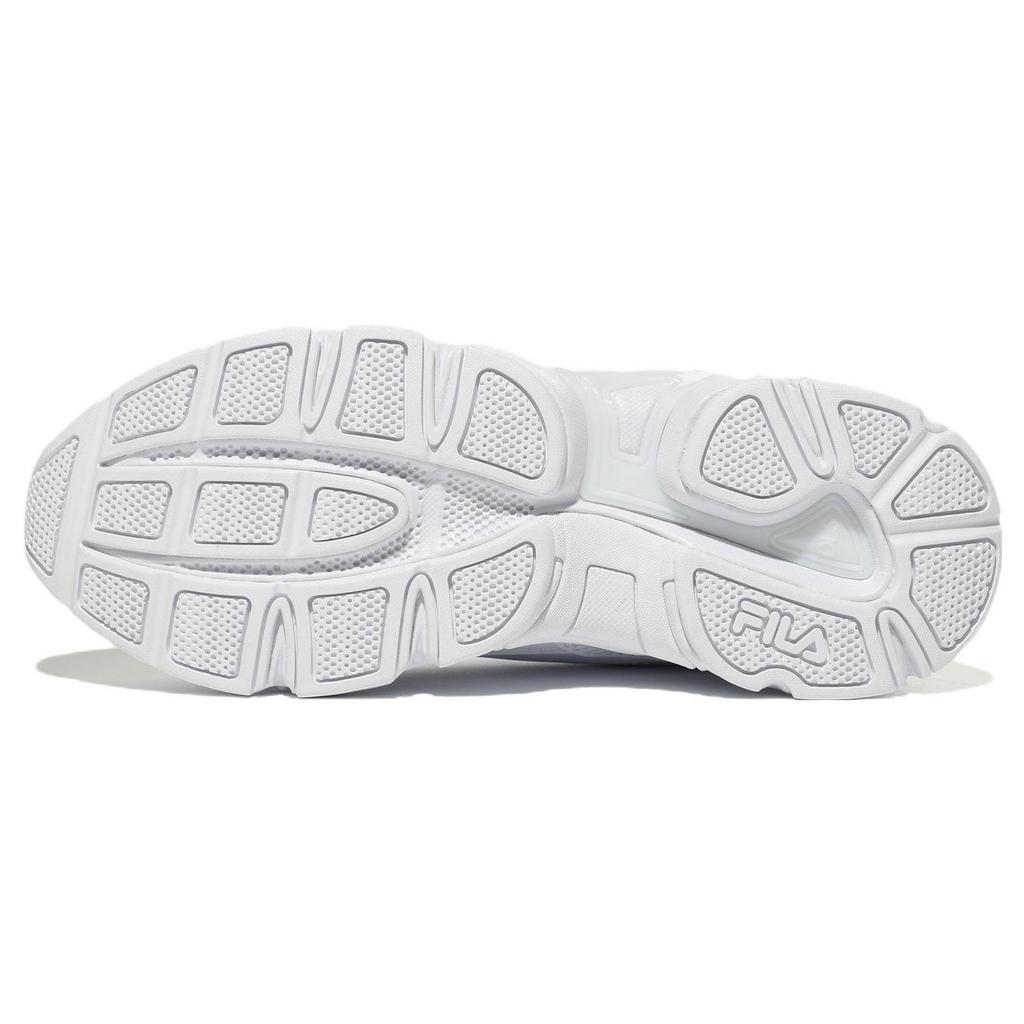 FILA Ranger Fabric Synthetic Leather Comfortable Versatile Low-Top Lifestyle Casual Shoes Unisex sneaker White 1RM02486F_100