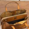 Johnature Handbag Genuine Leather Casual Versatile Tote Bag Soft Cowhide Women's Shoulder Crossbody Bag