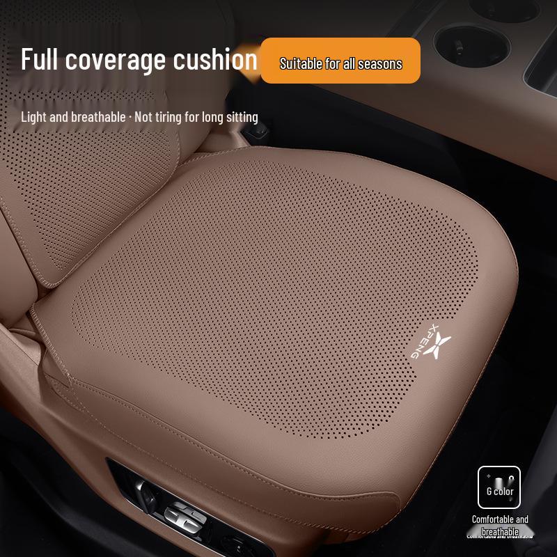 XPeng G6 All-Season Breathable Seat Cushion Cover - Fully Enclosed, Universal Fit for Car Modification