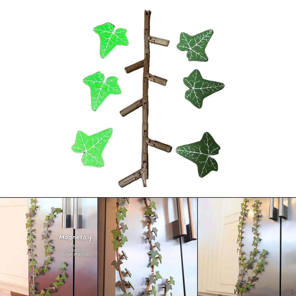 Ivy Fridge Magnets 3D Creative Home Decoration Vine Decorative