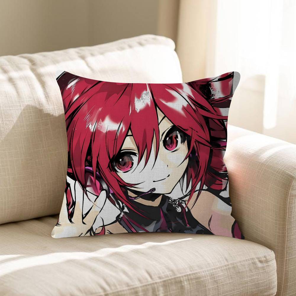 KKasane Teto Pillow Cover Sofa Cushion Cover Home Room Decoration Children Gift