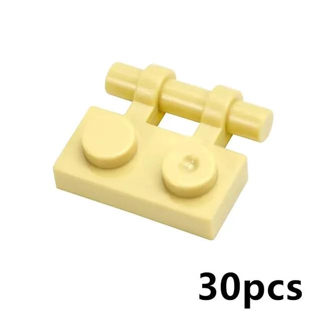Kompatibel 63868 92280 60478 18649 MOC Teil Bauplatte Speziell 1x2 mit Griffen Dünner Stein Clip DIY Baustein Kinderspielzeug
