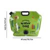 8L Draagbare Camping Bierzak Opvouwbare Drinkwateremmer Grote Capaciteit Watercontainer Buitenreizen Lichtgewicht Waterzak
