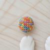 Interactive Cat Toys, Wool Crocheted Ball, Bite-Resistant Teaser Ball for Scratching Chasing, Plush Safe Toy for Cats