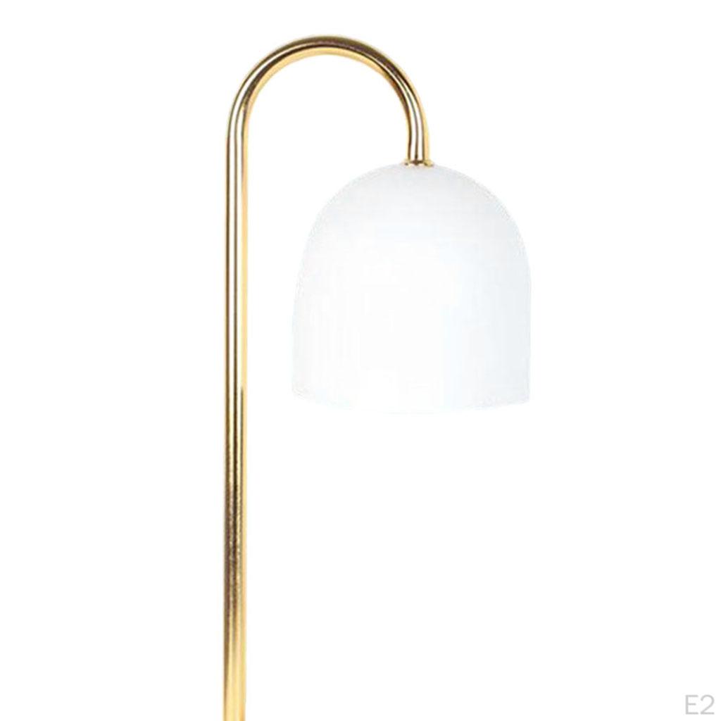 Wax Melt Candle Warmer Lamp Metal Lampshade Dimmable Aroma Light White