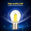 Ruiandsion BA15S 1156 LED Bulb White 48V AC/DC, 1141 1003