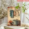Vintage Laundry Metal Wall Art Garage Decor Poster
