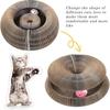 Foldable Flexible Cat Scratcher Boopz Bell-Ball for Cats Accordion Cardboard Interactive & Transformable Scratching Toy