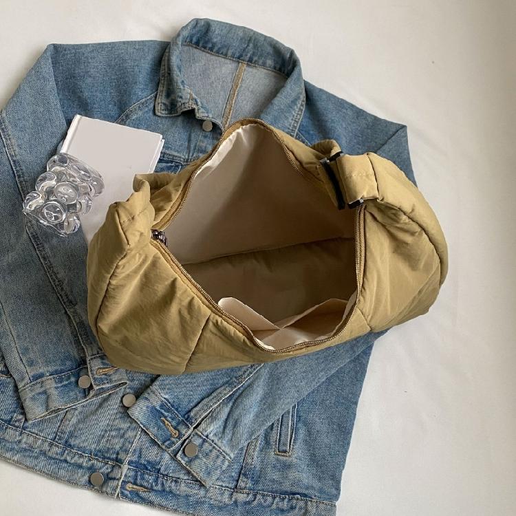 Shoulder Bag for Girl Women Handbag Solid Color Underarm Bag Crossbody Bag Tote