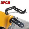 2x Motorcycle Spotlight Mount Universal Adjustable Bracket for Scooter E-Bike Fender LED Fog Light Holder Metal Moto Accessories