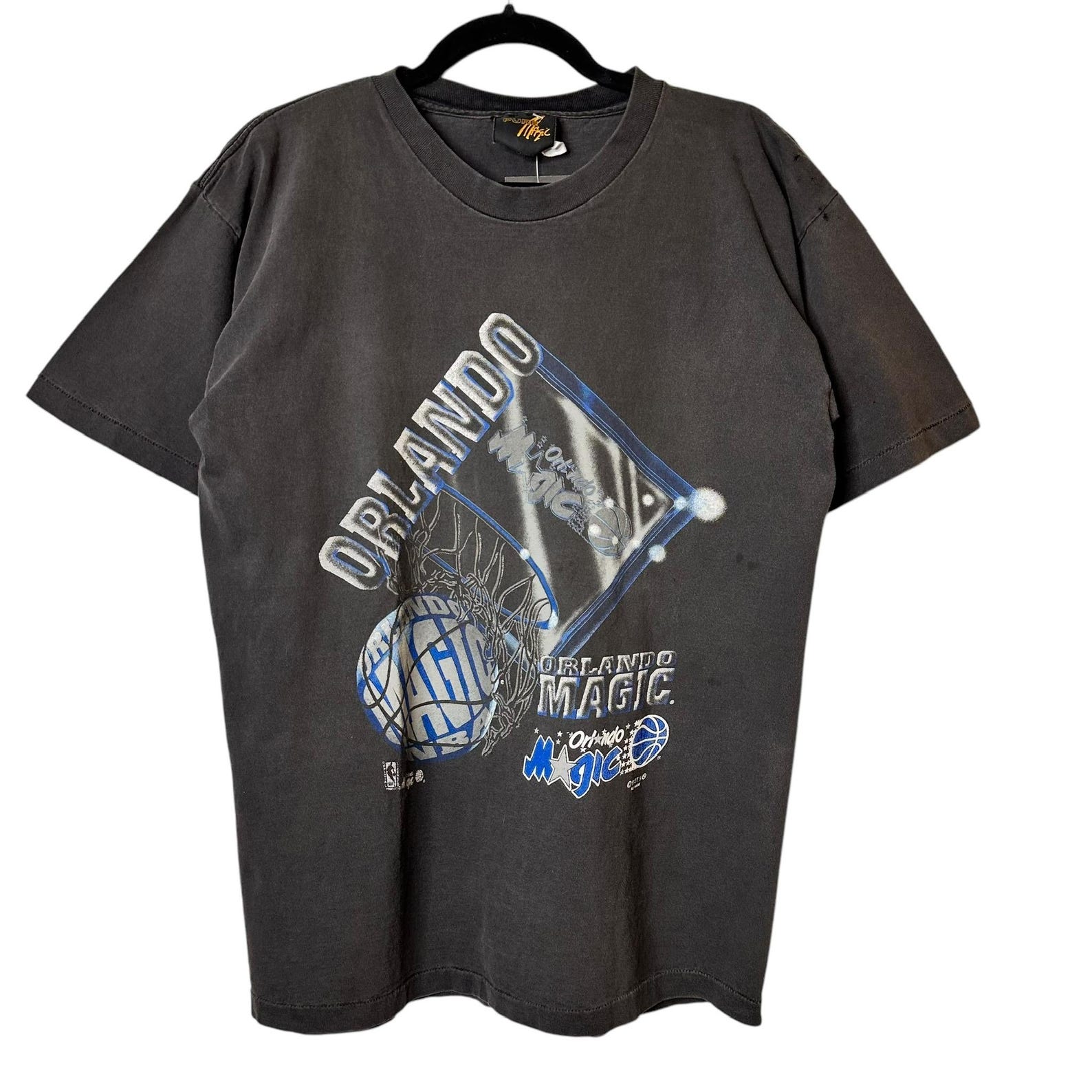 90 s Orlando Magic T shirt Sz L (A8180) XL