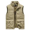 Autumn Winter Casual Sleeveless Jacket Men Warm Fleece Mens Vest Jacket 6Xl Black Thick Sleeveless Men's Vest Velvet Wool