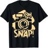 All I Need Is Coffee and My Camera Cute Photography T-Shirt