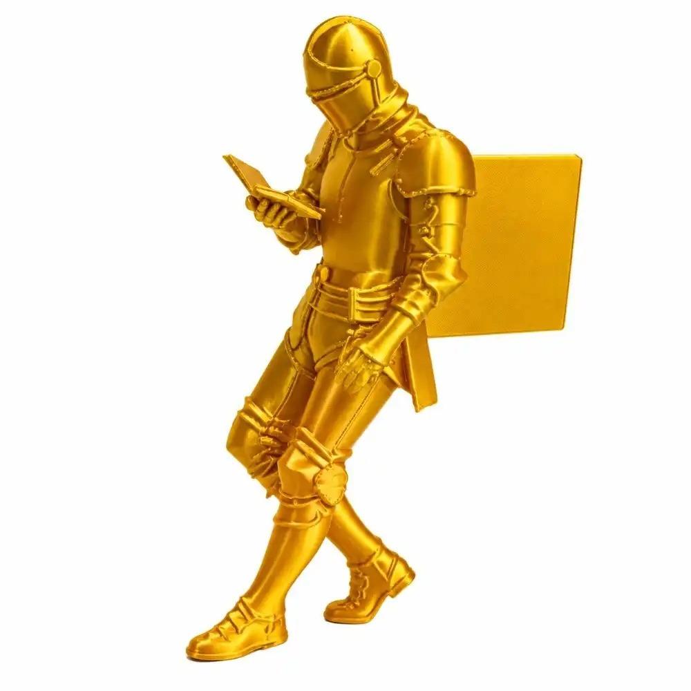 Figurine Craft Medieval Knight Bookmark Holder Book Nook Ornament For Book Lovers