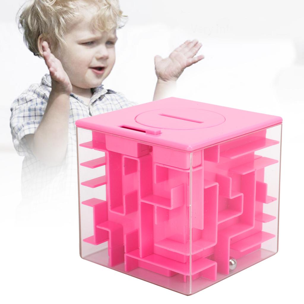 3D Puzzle Maze Case NaIntelligent Fun Brain Game Box Educational Toys for Children