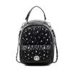 Korean version of niche diamond chain backpack women's 2025 new diamond-encrusted small backpack Xiaoxiangfeng portable shoulder bag