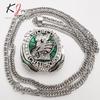 2024 Philadelphia Eagles Bouncing Eagle Necklace for Men