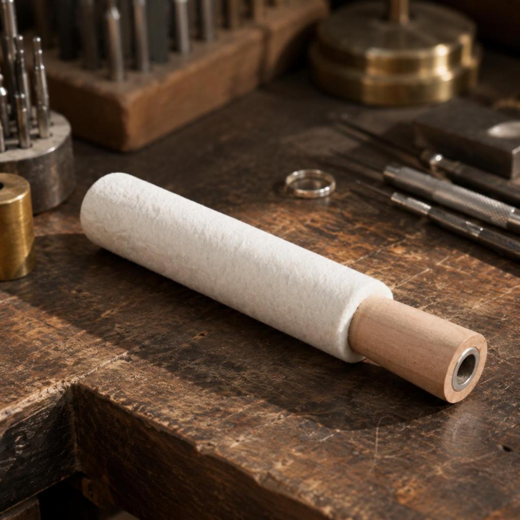 Cylindrical Jewelry Inner-Hole Polishing Rod Rounded Tip Circlet and Bracelet