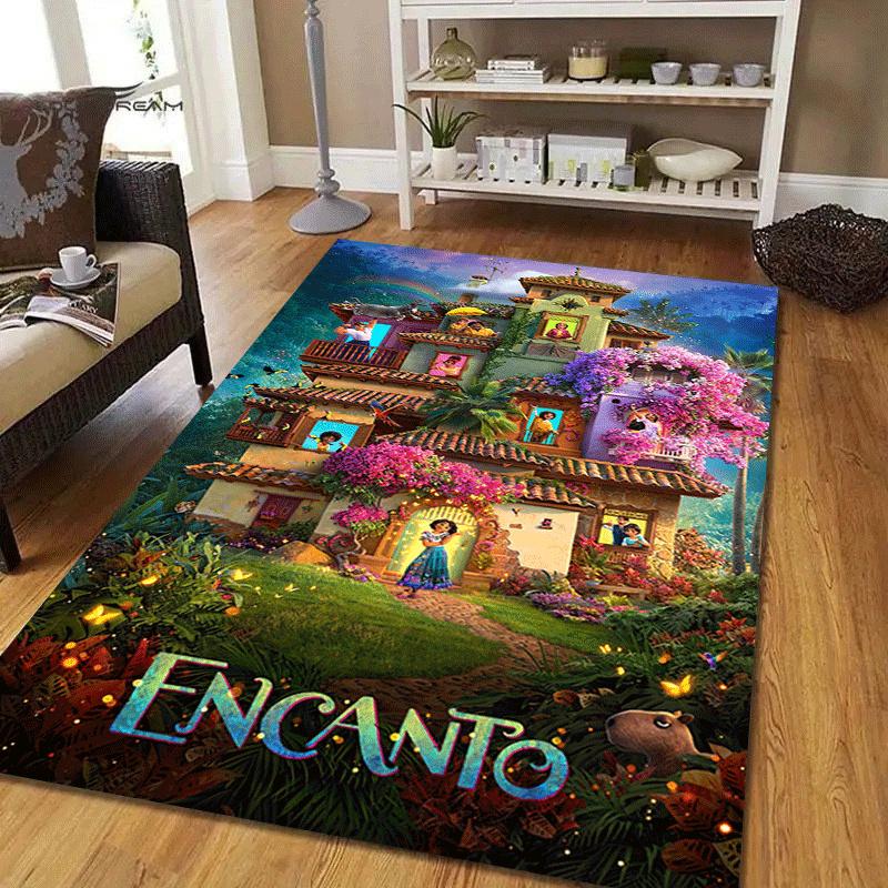 1pc Encanto Carpet Area Rug, Bedroom, and Playroom Durable, Stain-Resistant, and Easy To Clean, Living Room