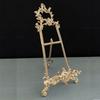 Elegant Frame Bracket Gold Display Storage Rack Plate Display Stand  Tabletop Decoration