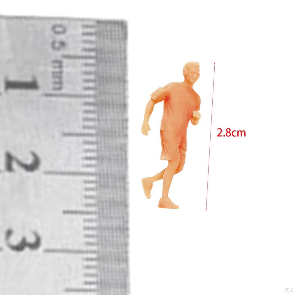 Lauffigur im Maßstab 1:64 für Dioramen und Modelleisenbahnanlagen