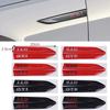 W1402PCS ABS Car Fender Side Bumper Strip Sticker for VW GTI GTD Golf 7 B5 Passat MK6 Tiguan Touran Beetle Accessories