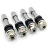 TR43E Wheel Inside Valve, Clamp-in Valve, 4 Pieces, Universal Tire Valve, For Inside Use,