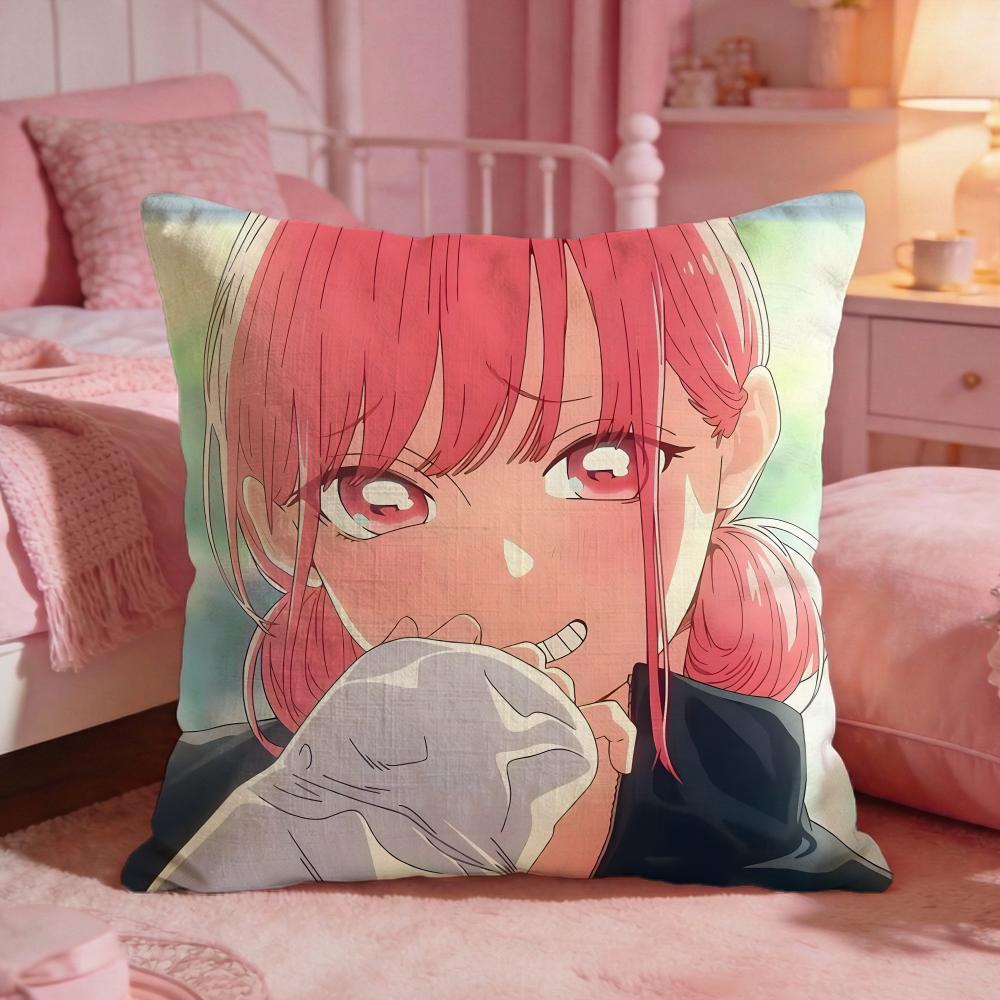 Blue BBoxs Hot Anime Cushion Cover Premium Comfort Reversible Pillow Cove Two In One Design For Any Room  Car Interior
