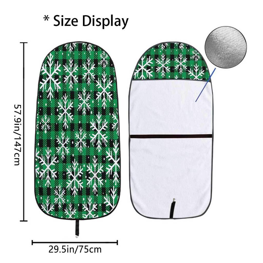 Universal Car Seat Towel Cover for Front Seat - Gym & Workout Ready, All-Season Protection