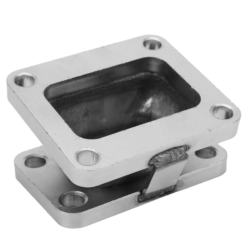 15 Degree Turbo Exhaust Manifold Flange Adapter for T3 to T4 Stainless Steel Accessory