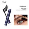 BOB quick-drying mascara, waterproof and non-smudging, dense, curled and slender, holding makeup to enlarge the eyes, European and American beauty
