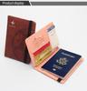 RFID Football Passport Holder with Anti-magnetic Protection and Card Slots for Qatar World Cup