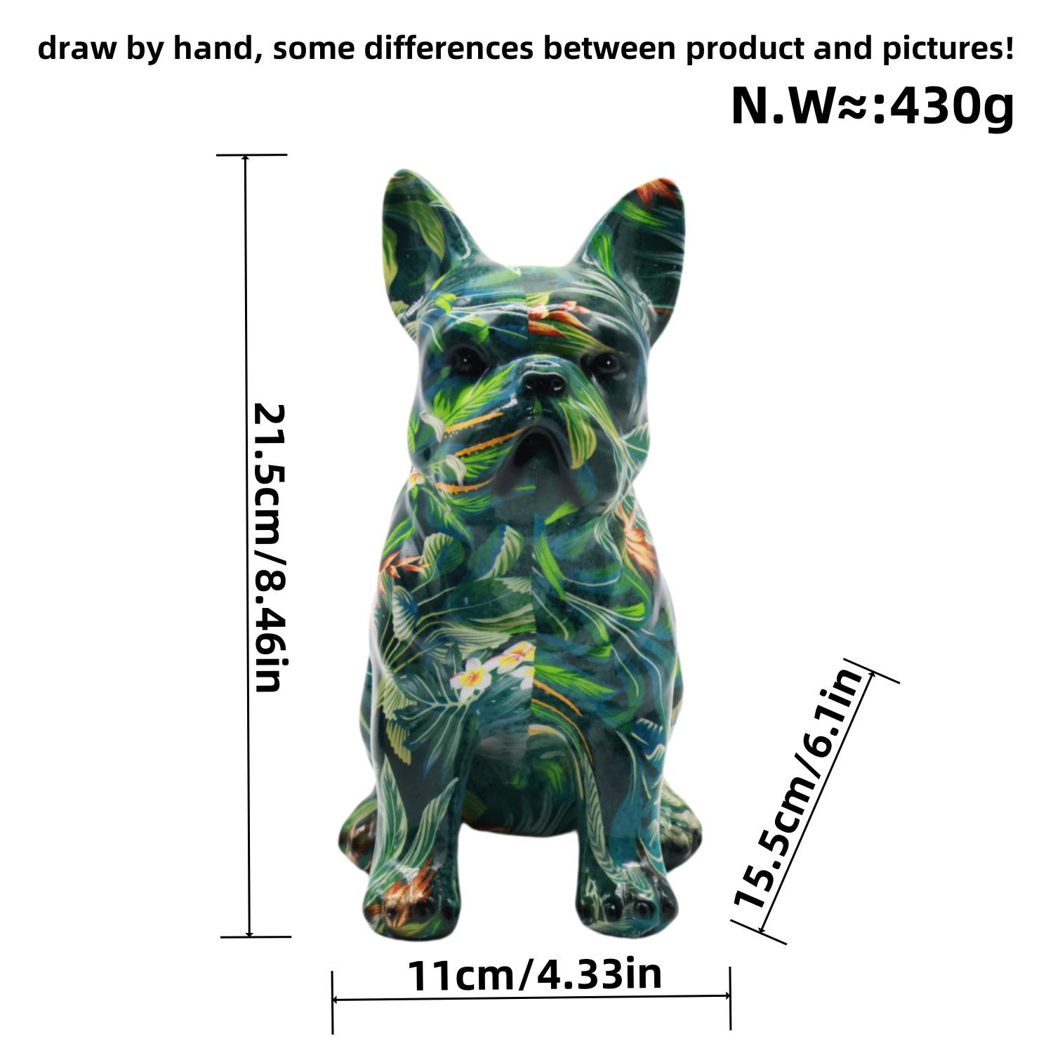 

Крупногабаритная собака, украшение для гостиной, для дома, для собак, высококачественное украшение для рабочего стола, изделия из смолы