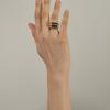 FINNLEE THREE LINE RING / Gold