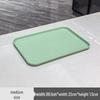 Vassoio Rettangolare in Plastica Stile Nordico