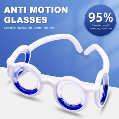 Occhiali Antinausea Senza Lenti Staccabili Leggeri Occhiali Antivertigo Per Anziani Bambini Forniture da Viaggio per Esterni