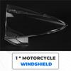 A58X-Motorcycle Windshield Windshield For Aprilia RS457 Wind Screen Deflectors Viser Visor Motorcycle Touring Windscreen