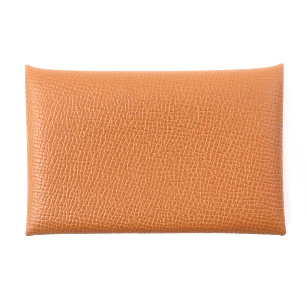 Excellent HERMES Coin case Calvi Card Case Epsom mens Used